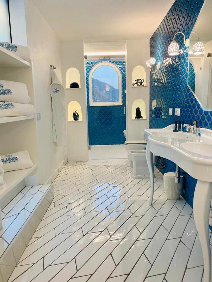 Villa Diamond Luxury Suite Positano Exterior foto