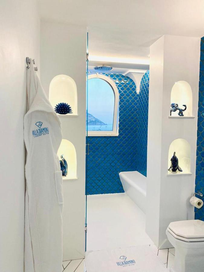 Villa Diamond Luxury Suite Positano Exterior foto